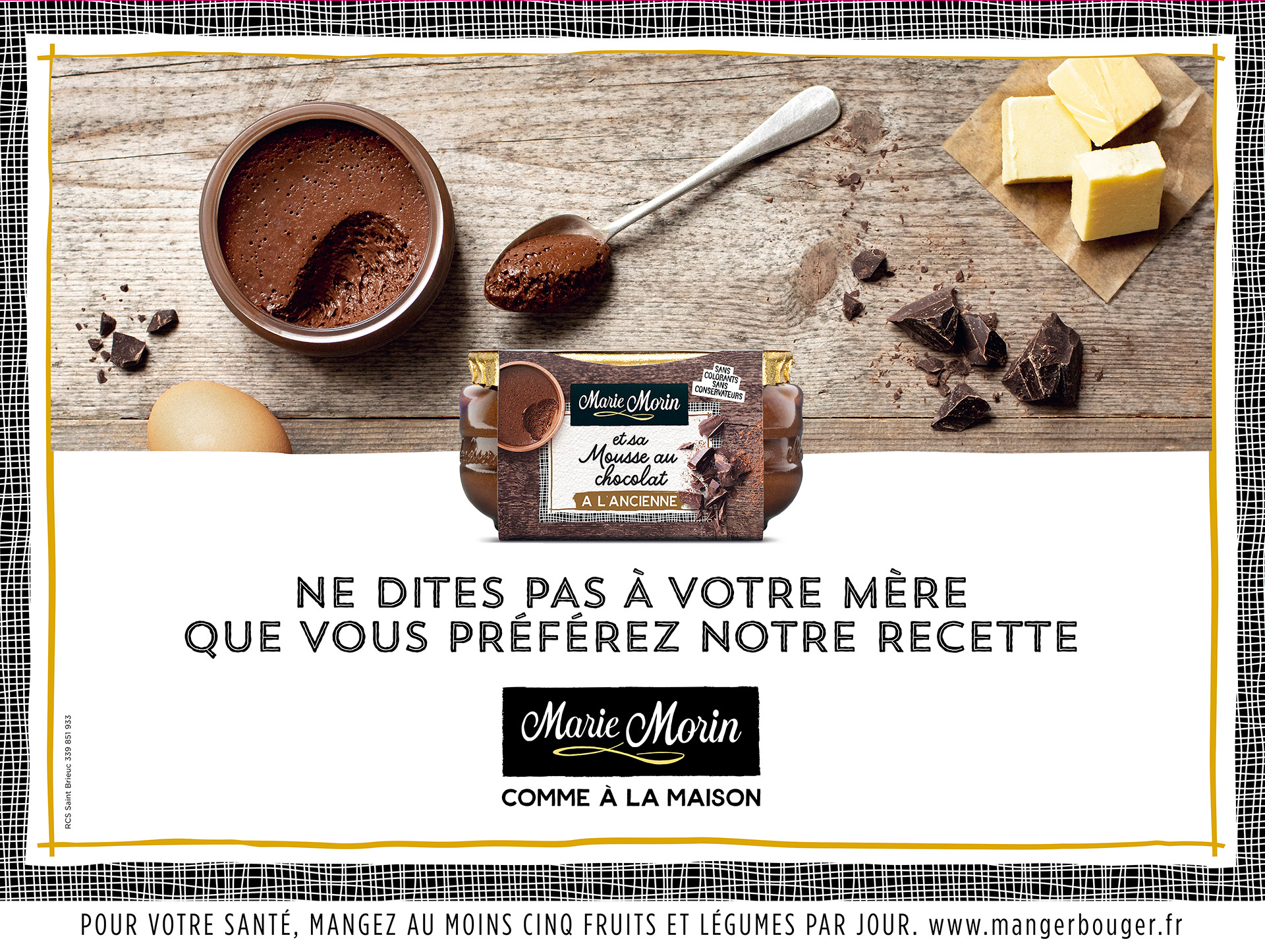 Affiche 4x3 de campagne 2019 Marie Morin (mousse au chocolat)